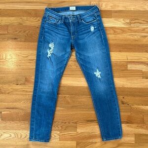 Hudson Krista super skinny crop jeans